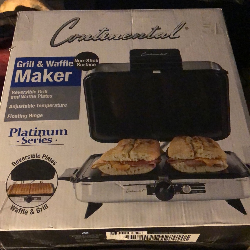 Grill & Waffle Maker
